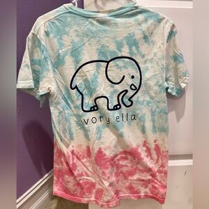 Ivory Ella Tie-dye tshirt in small